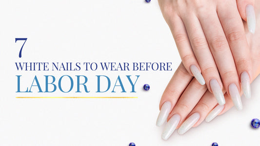 7 White Nails to Wear Before Labor Day