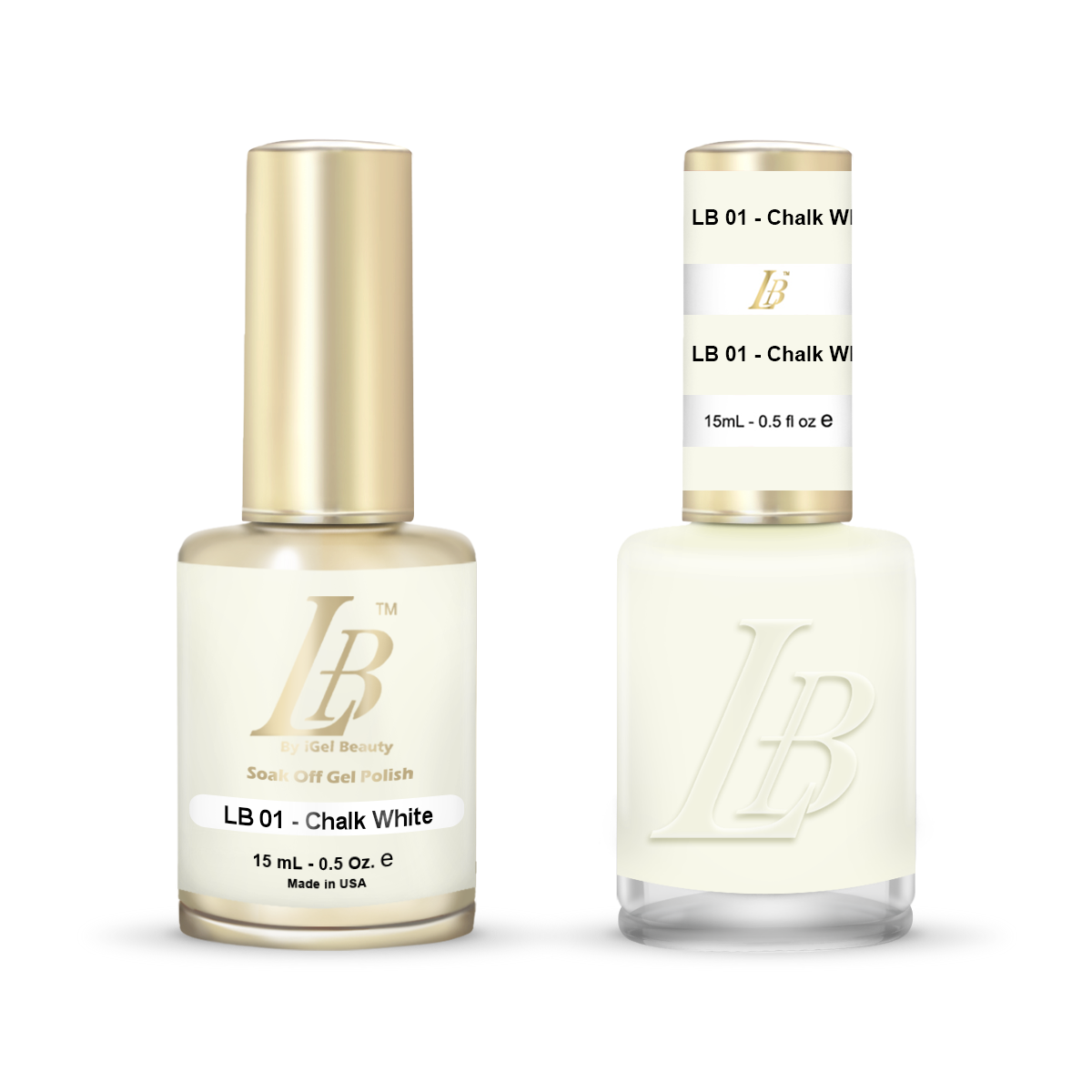 LB - LB001 Chalk White – iGel Beauty