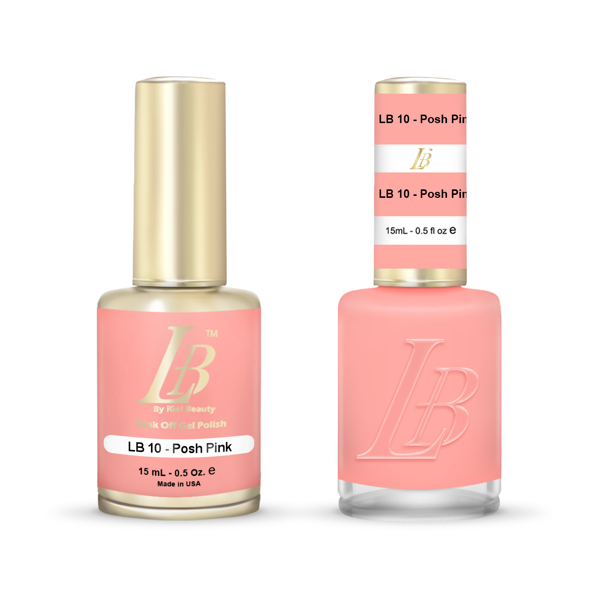 Entity Posh In Pink One Color Couture Gel Polish – Langlebiger Gellack In Pink, Kein Trocknen Nötig