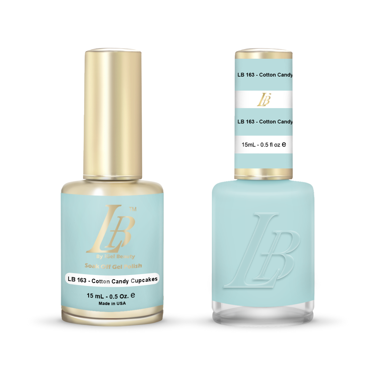 LB - LB163 Cotton Candy Cupcakes – iGel Beauty