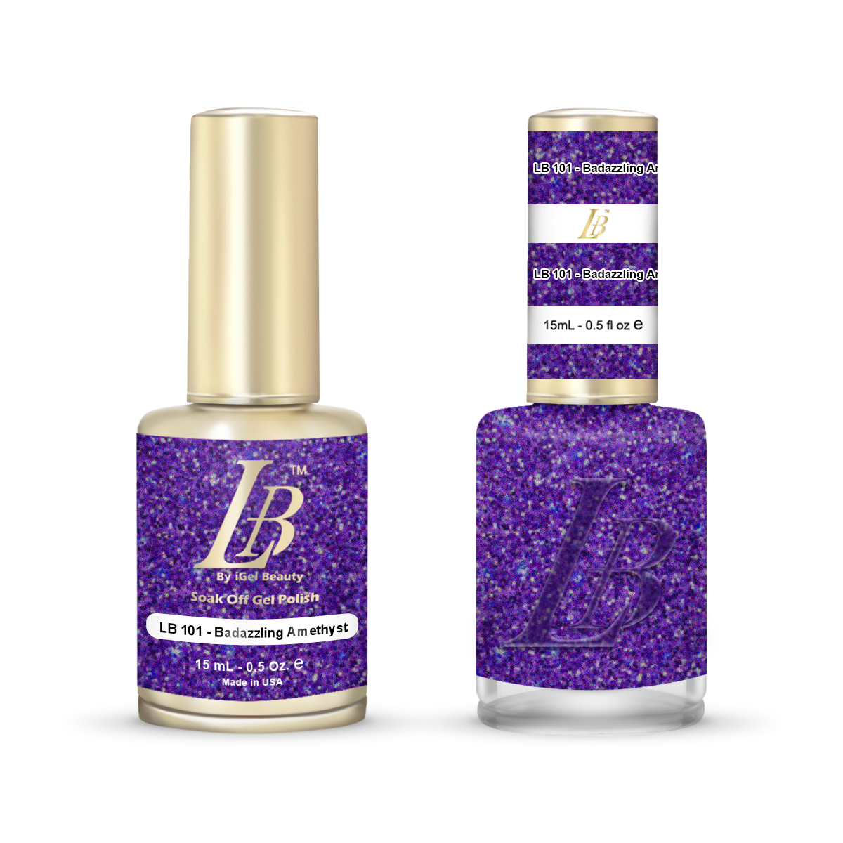 L.O.V LOVINITY Nagellack 210 Lila – Alluring Amethyst, 11 Ml, Langanhaltender Glanz