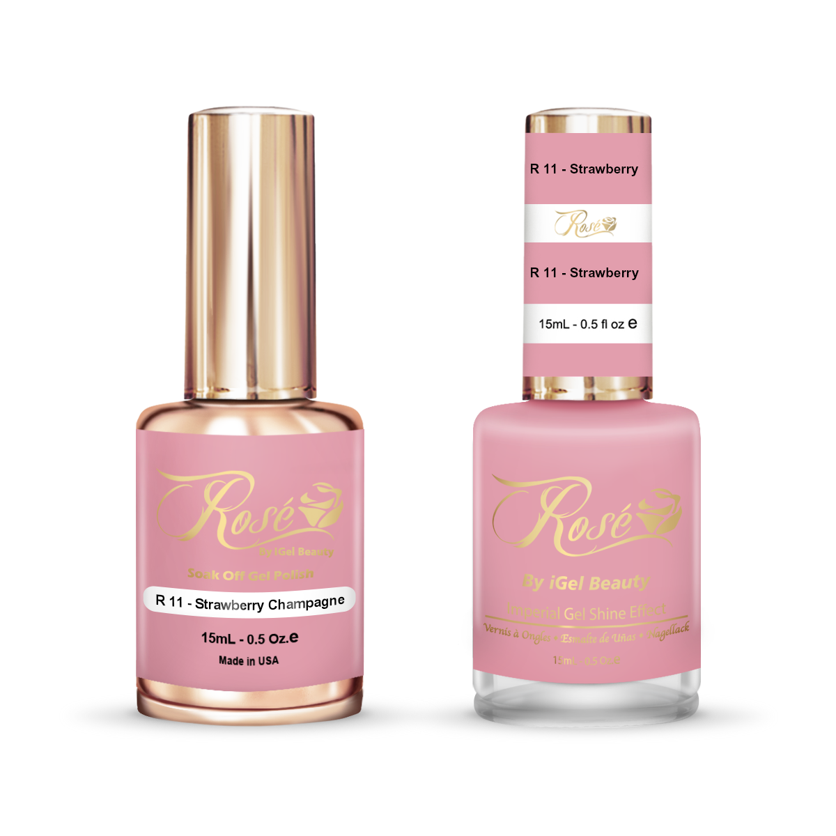 Rosé - R011 Strawberry Champagne – iGel Beauty