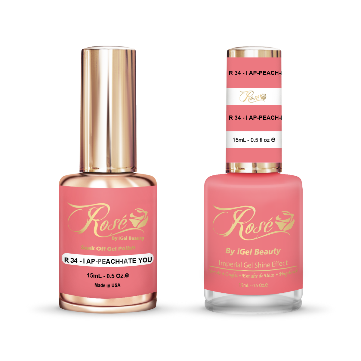 Rosé - R034 I Ap-peach-iate You – iGel Beauty
