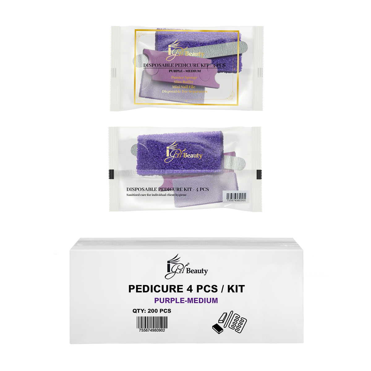 Pedi Pack, foot care kit (9 in 1 Professional Pedicure Kit, Foot Care