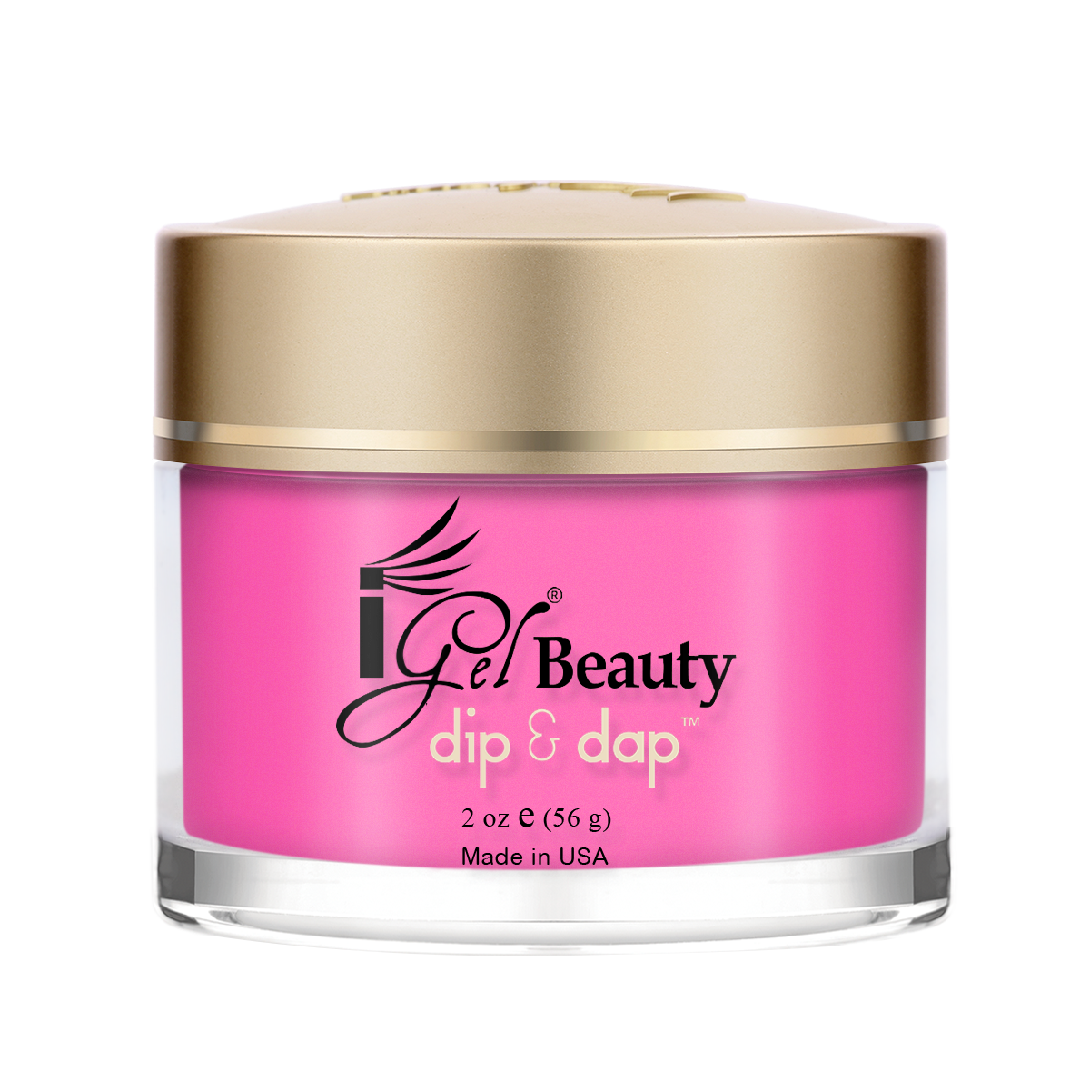 Dip Dap Powder DD046 Toxic Pink RECOMMENDED FOR DIP iGel