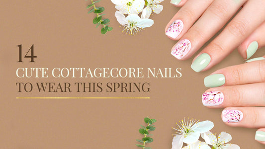 14 Cute Cottagecore Nails to Wear This Spring