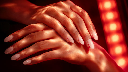 Red Light Therapy or RLT For Nail Care And Hand Care
