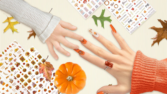 Thanksgiving Nail Stickers For Family 