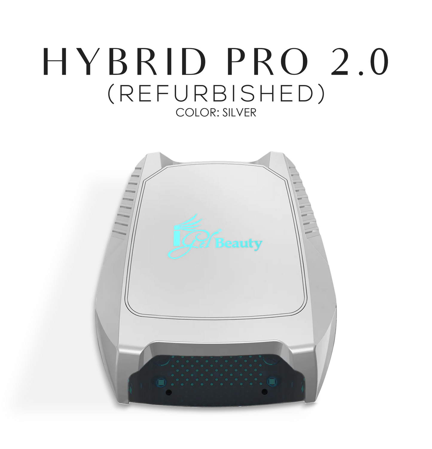 REFURBISHED - HYBRID PRO 2.0 Wireless Rechargeable UV/LED Lamp SILVER