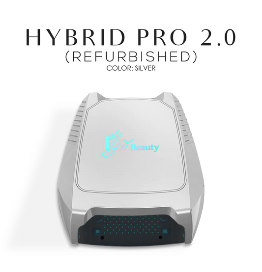 REFURBISHED - HYBRID PRO 2.0 Wireless Rechargeable UV/LED Lamp SILVER