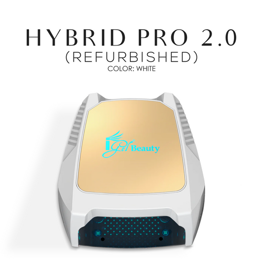 REFURBISHED - HYBRID PRO 2.0 Wireless Rechargeable UV/LED Lamp WHITE