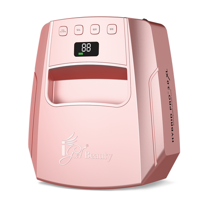 HYBRID PRO 3.0 XL Wireless Rechargeable UV/LED Lamp ROSE GOLD