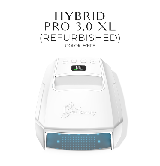 REFURBISHED - HYBRID PRO 3.0 XL Wireless Rechargeable UV/LED Lamp WHITE