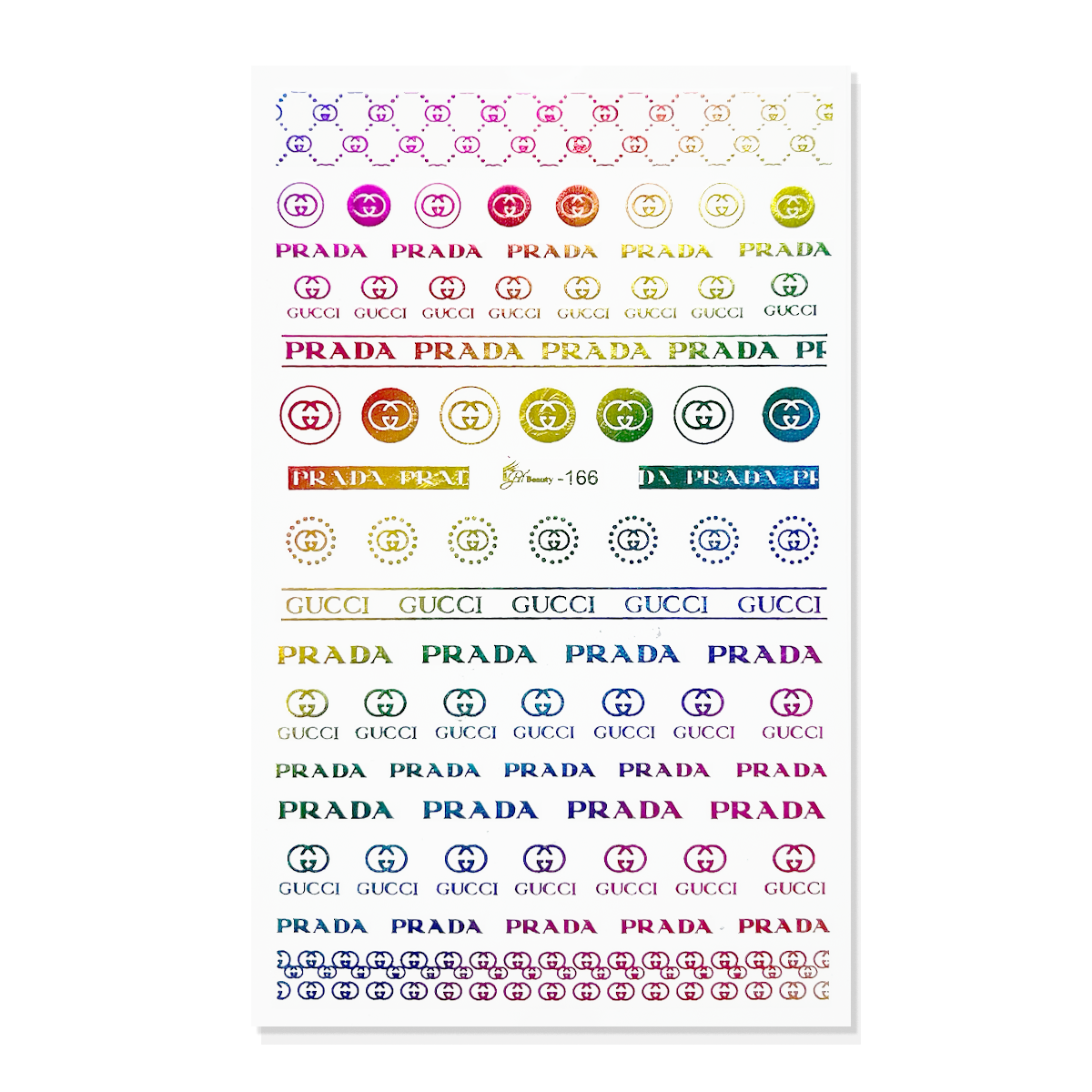 Nail Art Stickers - 166