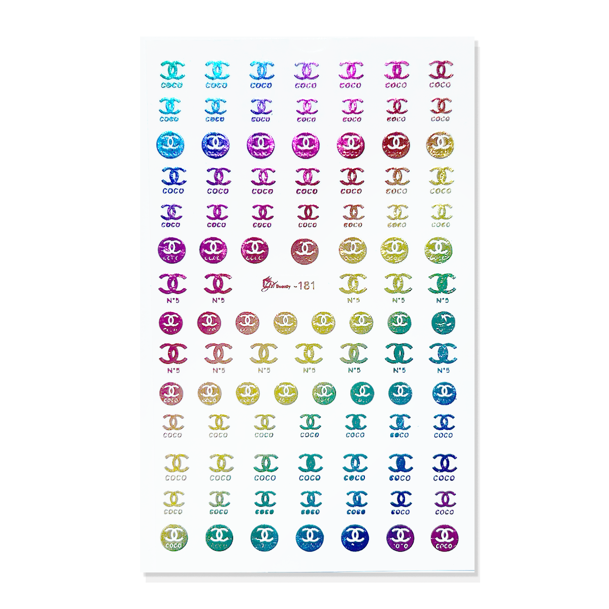 Nail Art Stickers - 181 – iGel Beauty
