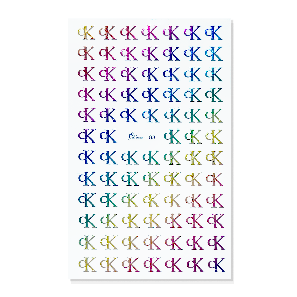 Nail Art Stickers - 183