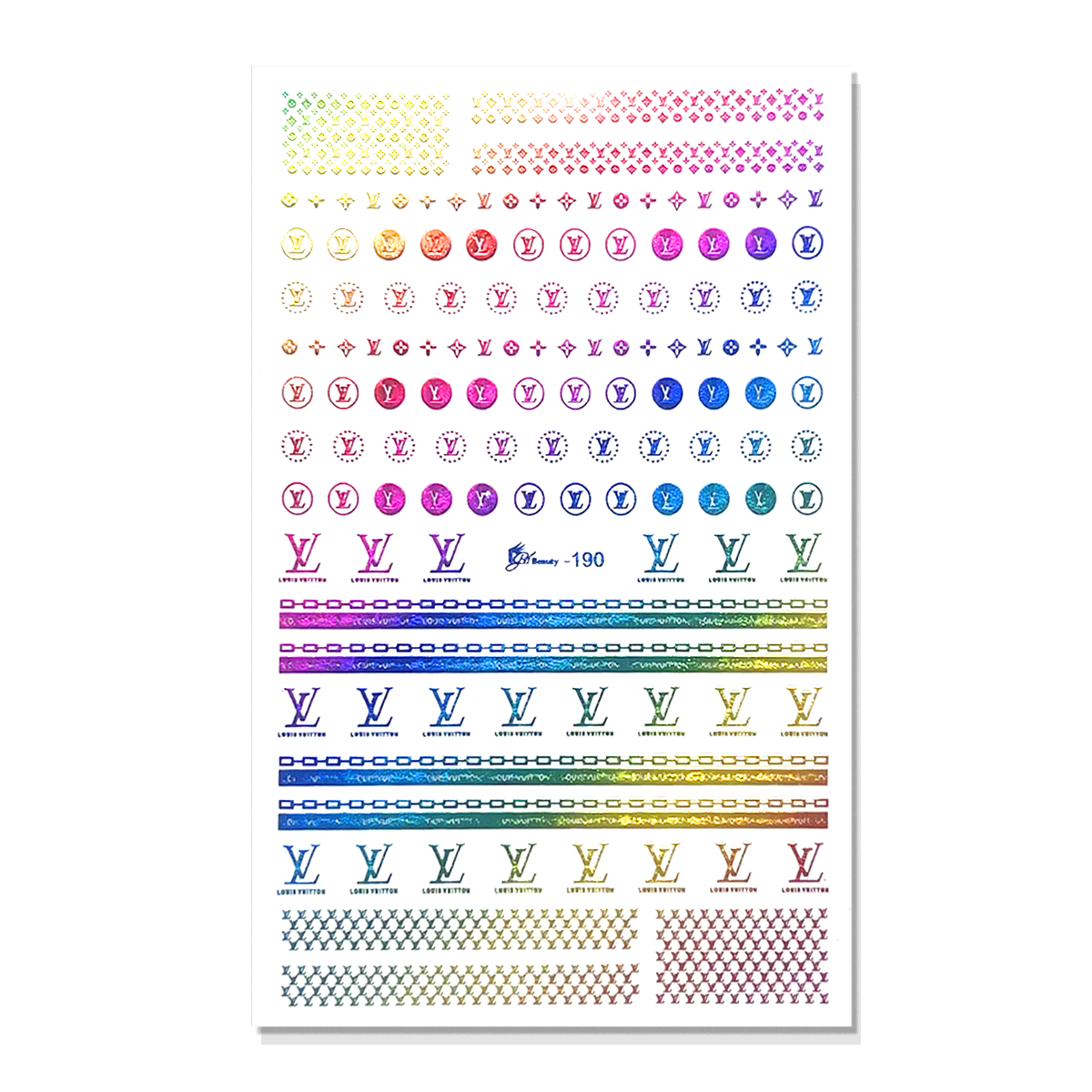 Nail Art Stickers - 190