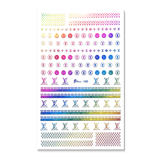 Nail Art Stickers - 190