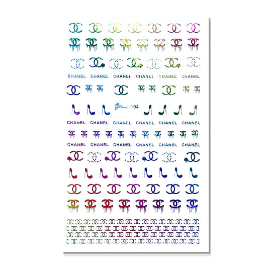 Nail Art Stickers - 194