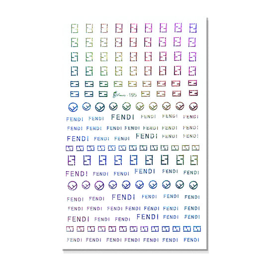 Nail Art Stickers - 195