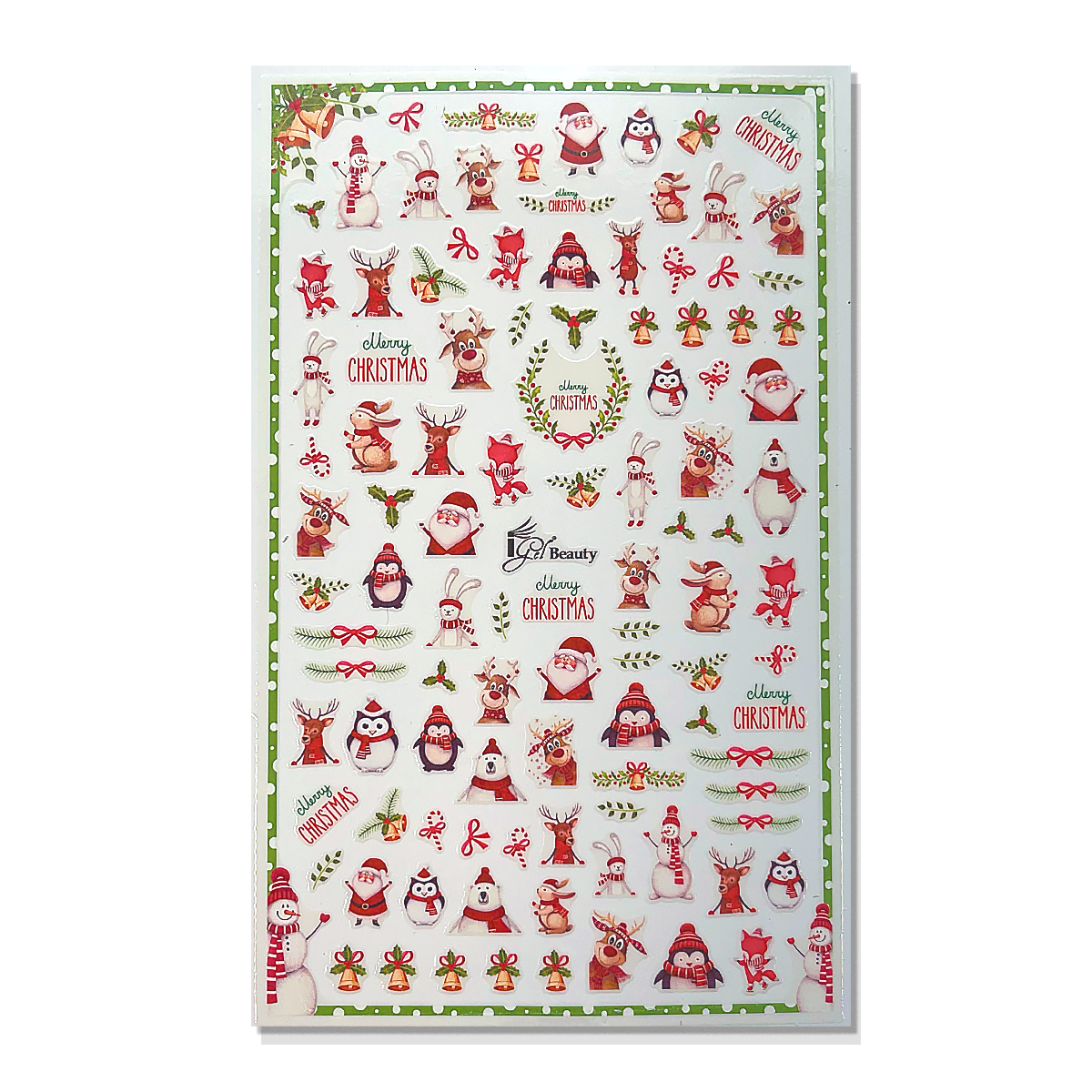 Nail Art Stickers - Christmas 57