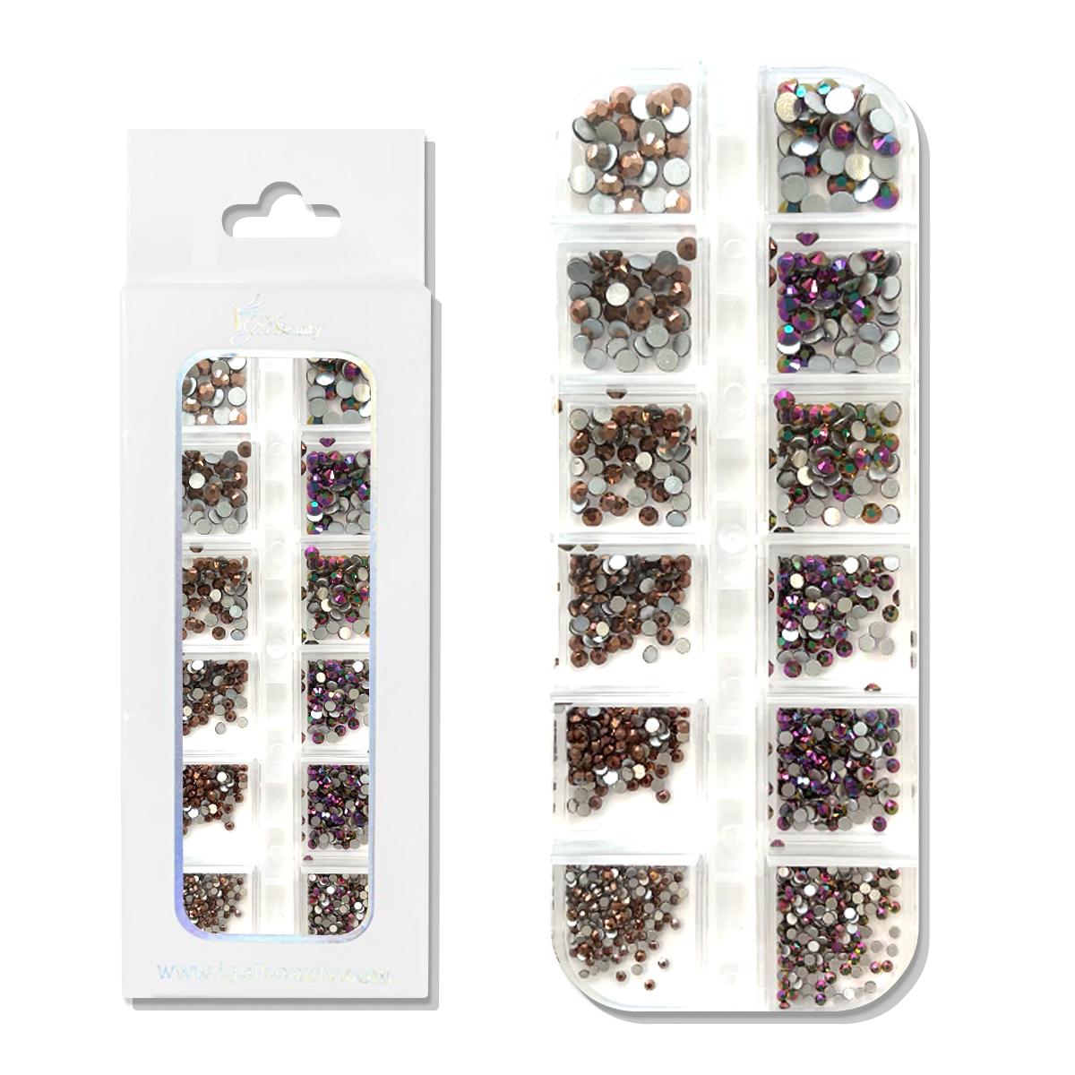 Nail Art Assorted Designs (12 pcs) - 62