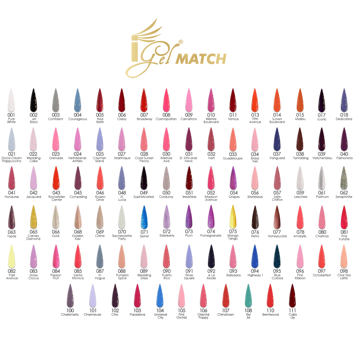 iGel Match Professional Collection