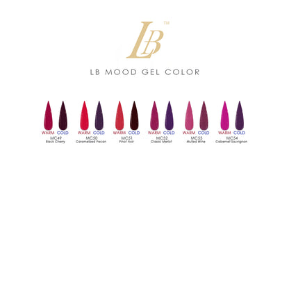 LB Mood Gel Color - Professional Collection (MC01-54)
