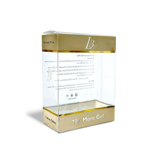 LB Clear Plastic Duo Box