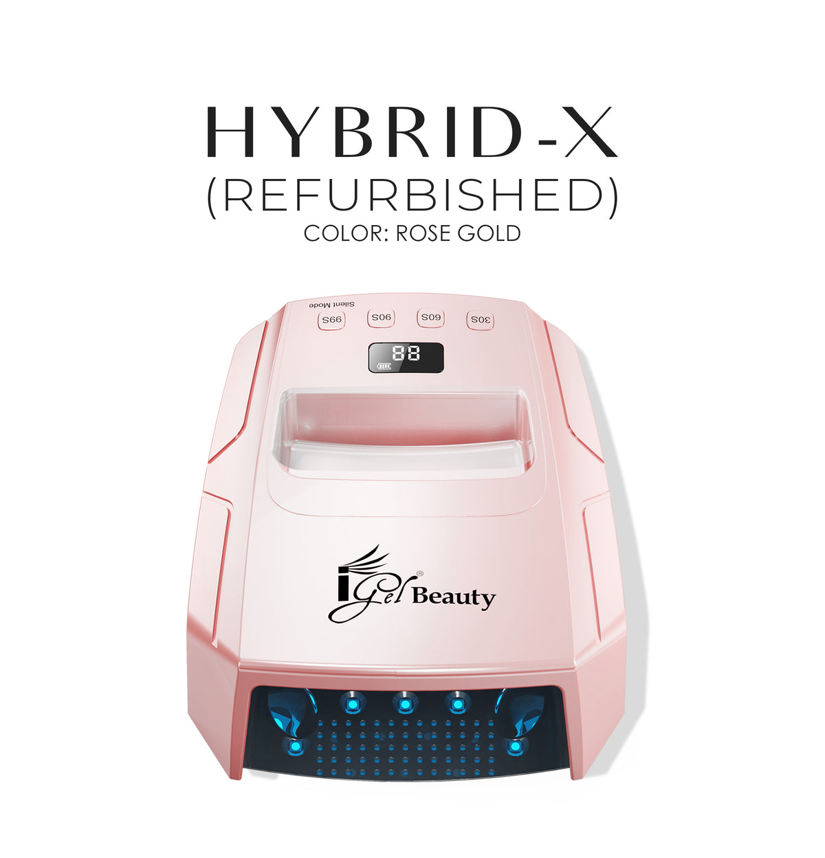 REFURBISHED - Hybrid-X UV/LED Lamp - ROSE GOLD
