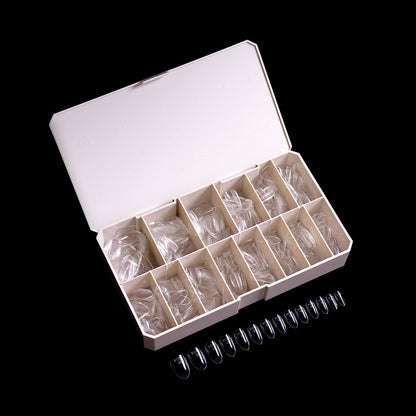 PRO-X Soft Gel Nail Tips 19 - Natural Almond Short