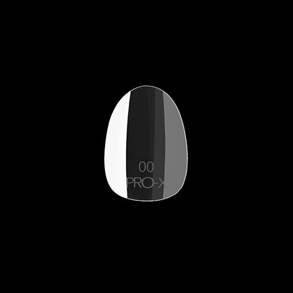 PRO-X Soft Gel Nail Tips 22 - Natural Round Short