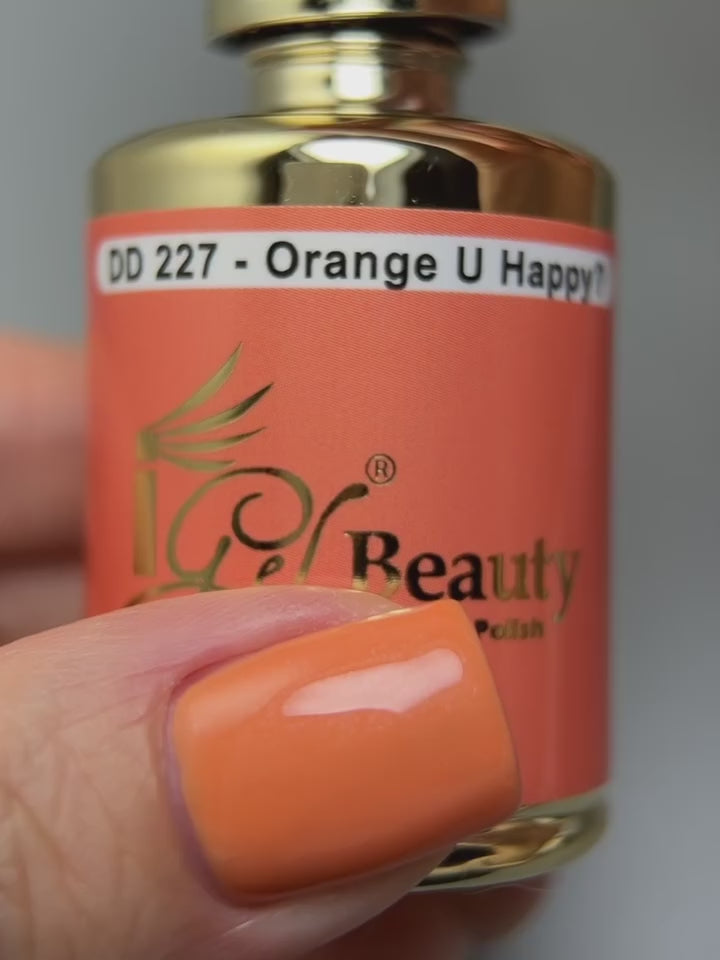 epine nail polish エピヌ Dip & Dap - DD227 Orange U Happy? – iGel Beauty