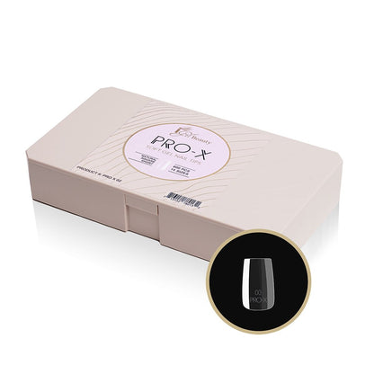 PRO-X Soft Gel Nail Tips 02 - Natural Square Short