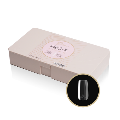 PRO-X Soft Gel Nail Tips 03 - Natural Square Medium