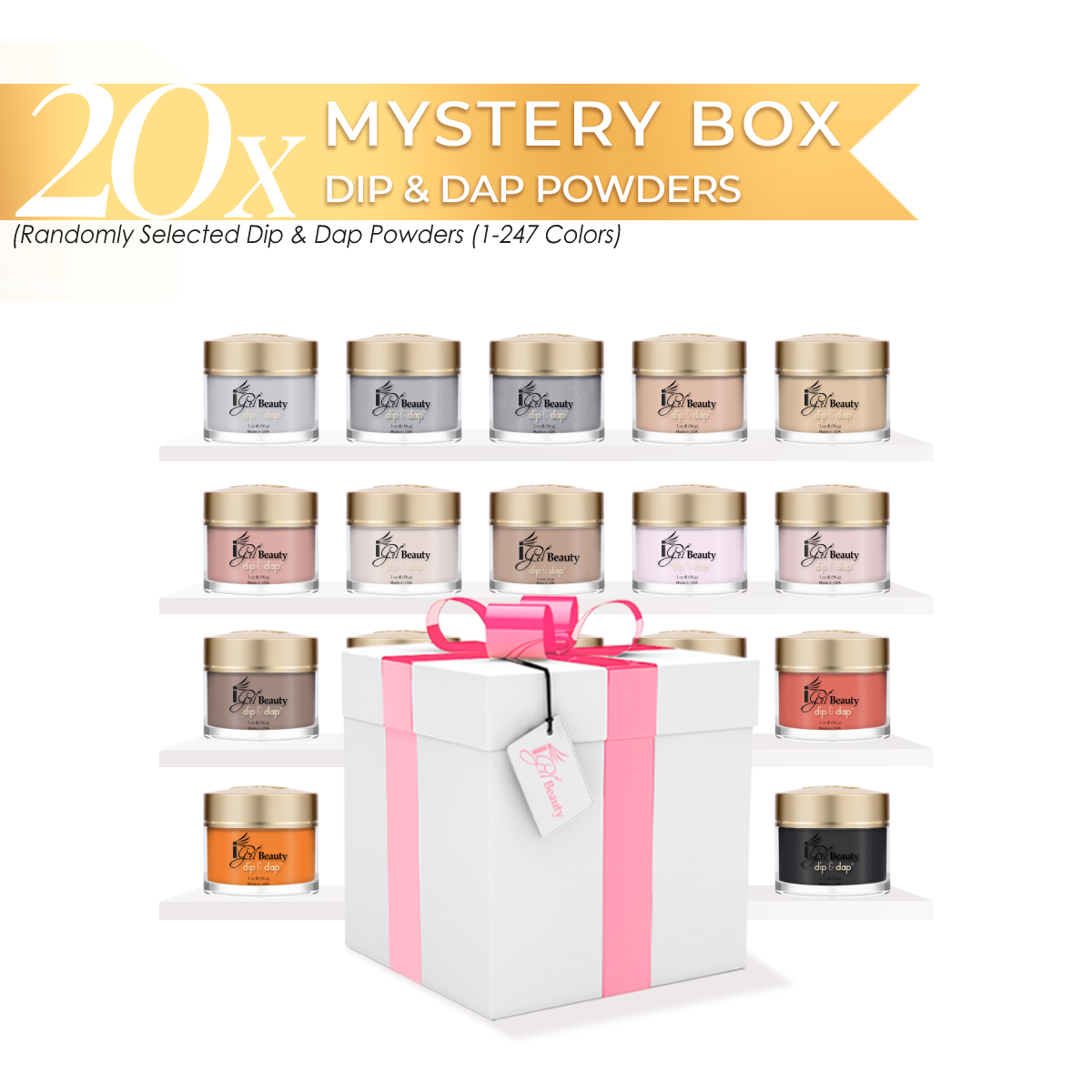 Mystery Box - Dip & Dap Powder (1-247)