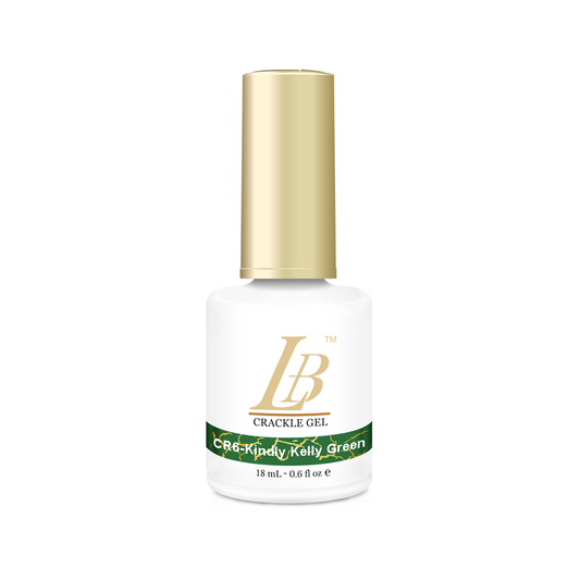 LB Crackle Gel - CR03 Gratified Green iGel Beauty LB Crackle Gel - CR03 Gratified Green iGel Beauty