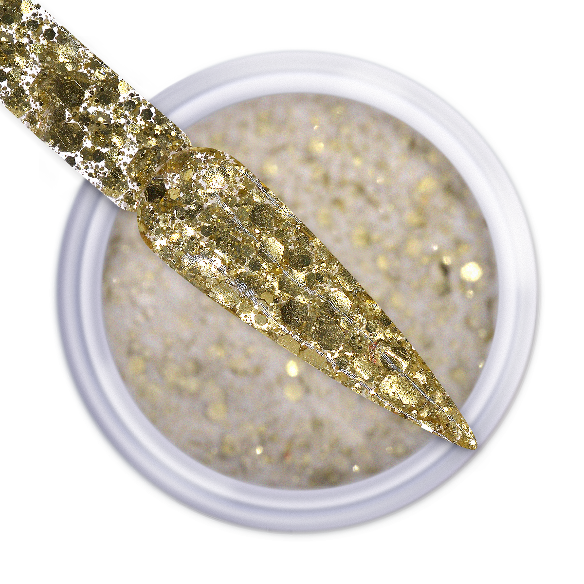 Dip & Dap Powder - Diamond Glitter - DG05 Light Golden