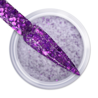Dip & Dap Powder - Diamond Glitter - DG14 Violet Gem