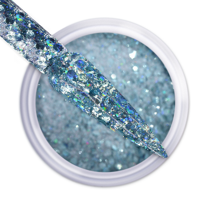 Dip & Dap Powder - Diamond Glitter - DG27 Illuminating Aqua