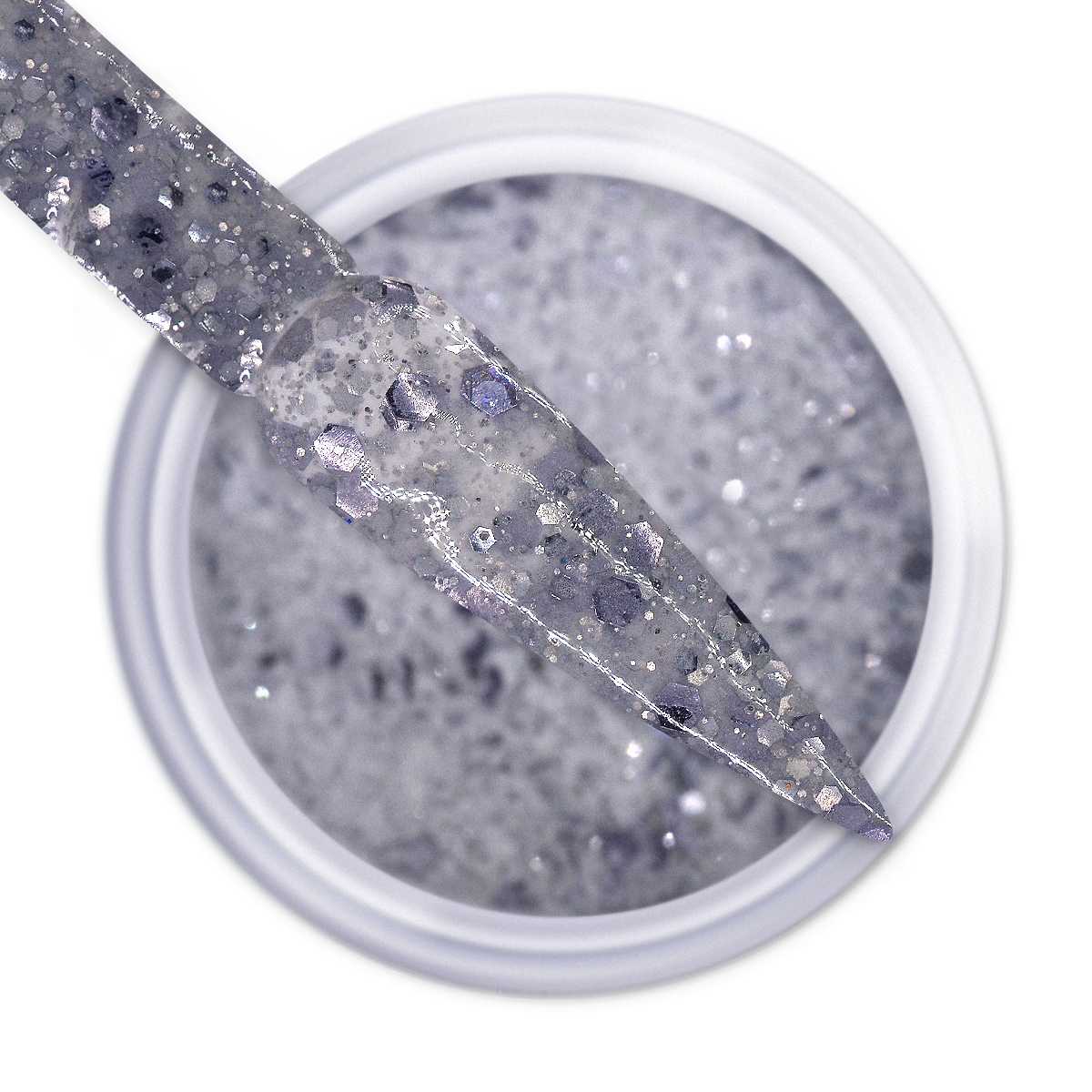 Dip & Dap Powder - Diamond Glitter - DG33 Shimmering Ash