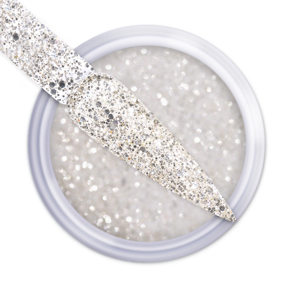 Dip & Dap Powder - Cosmic Glitter - CG02 Silver Works