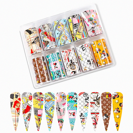 Nail Transfer Foils - 058
