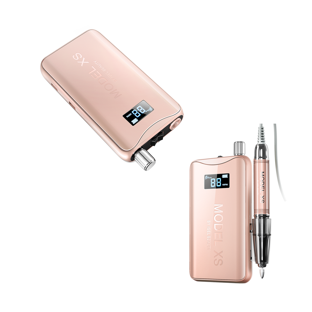 MODEL XS 2.0 Wireless Rechargeable E-File - Rose Gold – iGel Beauty MODEL XS 2.0 Wireless Rechargeable E-File - Rose Gold – iGel Beauty