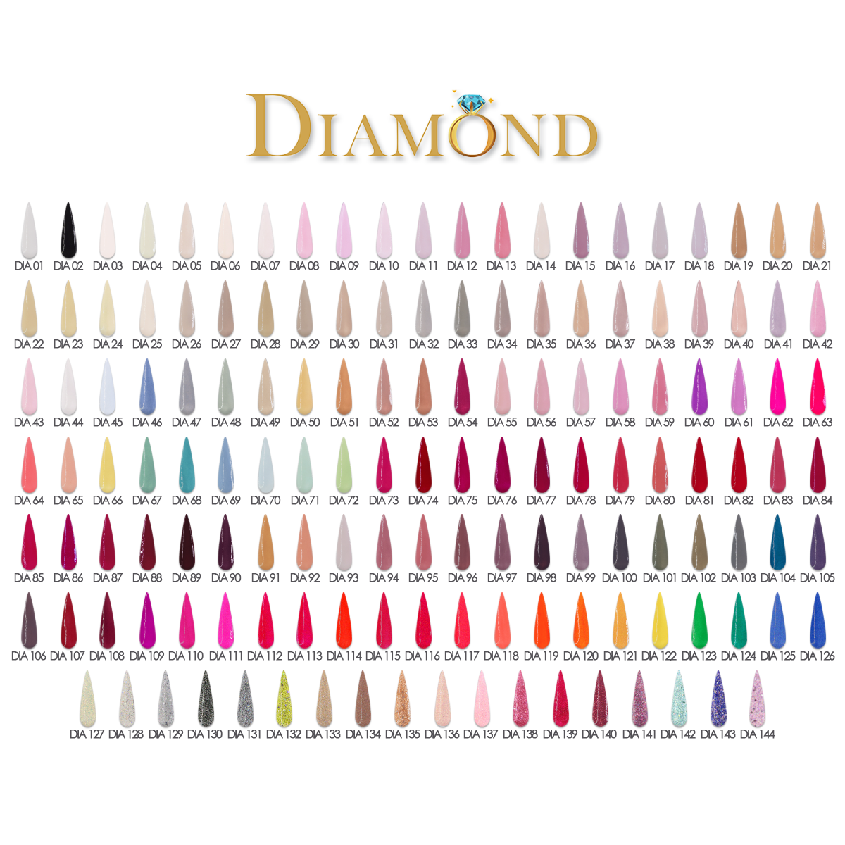 Diamond Dip & Dap - Ombre Powder Professional Collection (1 - 144)