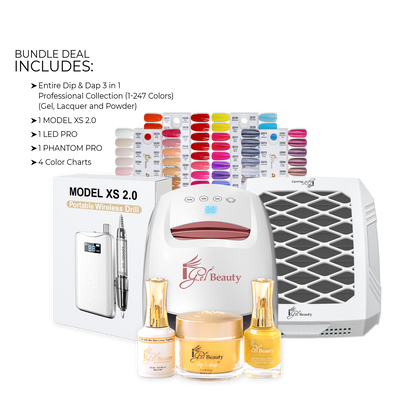 SPECIAL SALE BUNDLE - DIP & DAP 3 IN 1 PROFESSIONAL COLLECTION 1-247 + 1 MODEL XS 2.0, 1 LED PRO AND 1 PHANTOM PRO