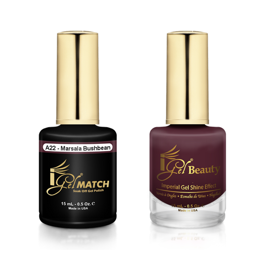 iGel Match - A22 Marsala Bushbean