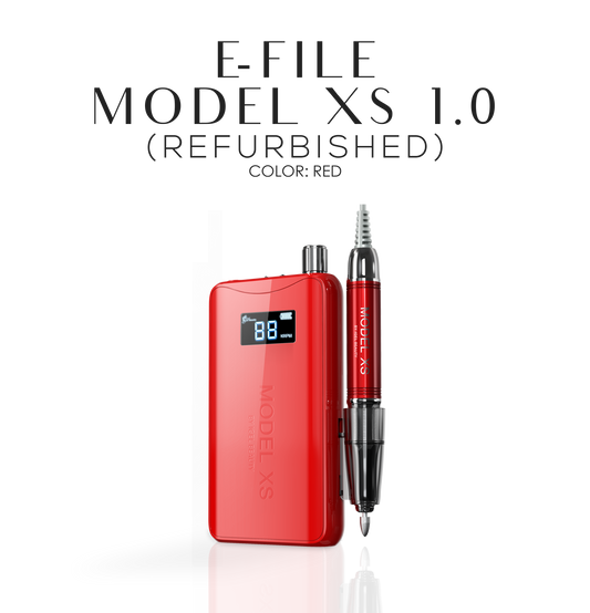 REFURBISHED - MODEL XS 1.0 Wireless Rechargeable E-File - Red