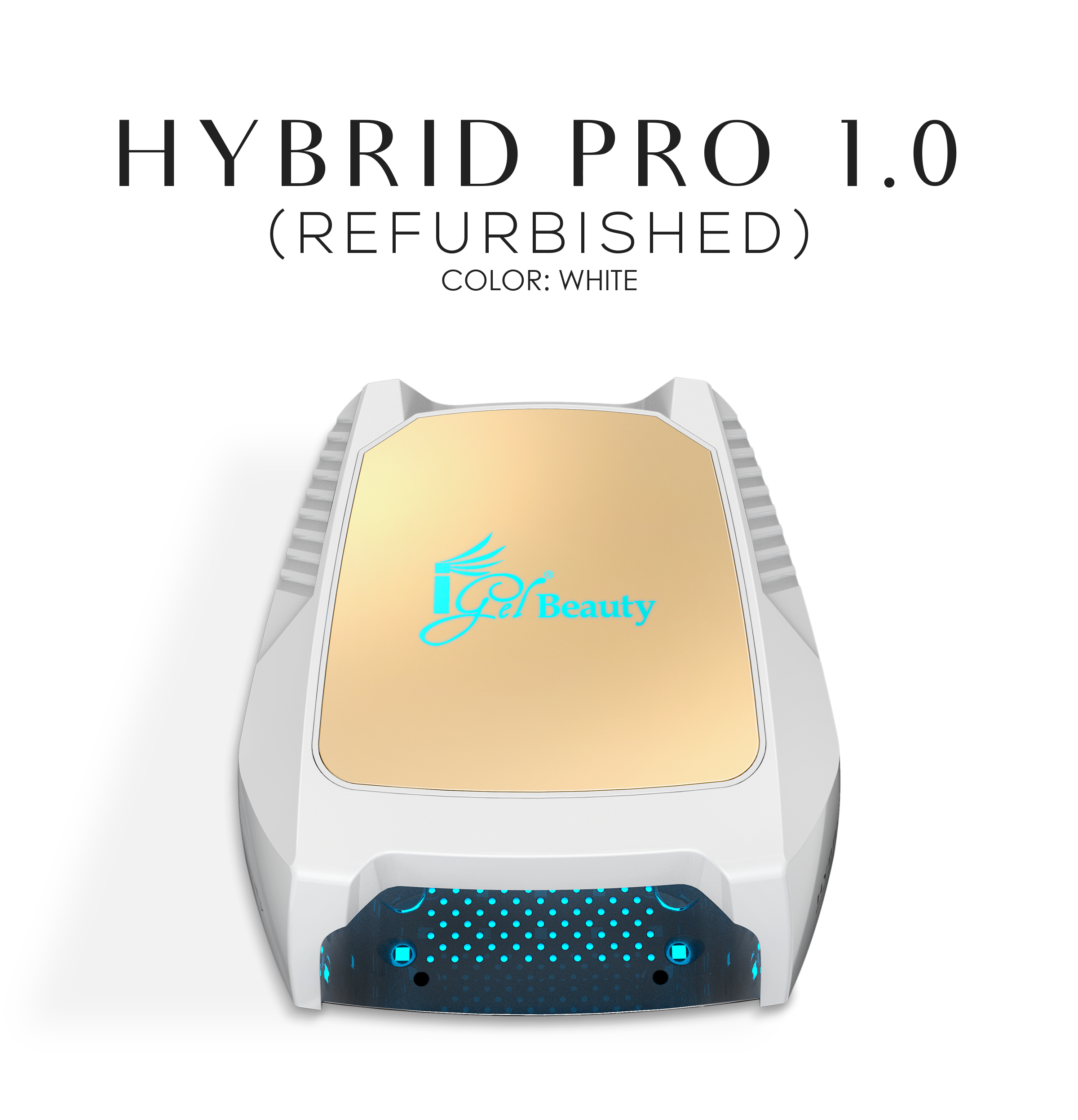 REFURBISHED - HYBRID PRO 1.0 Wireless Rechargeable UV/LED Lamp WHITE