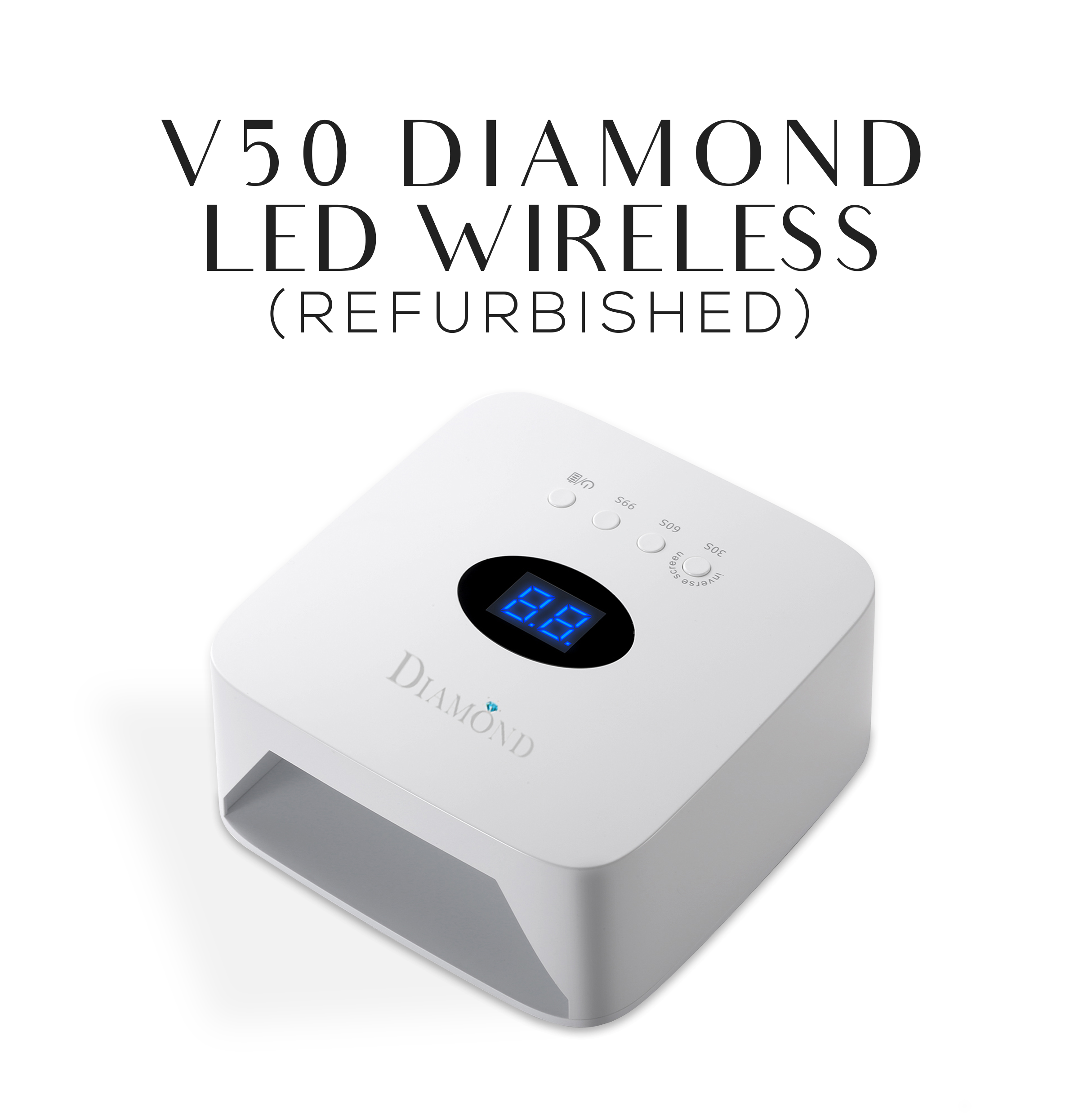 REFURBISHED - V50 Diamond LED Wireless Rechargeable Lamp